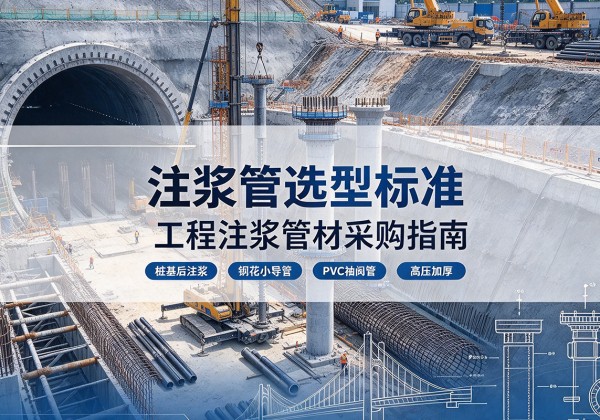 库伦旗注浆管选型标准